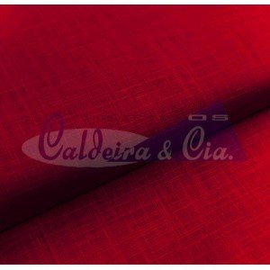 Tricoline Flame cor - 407 (Vermelho)